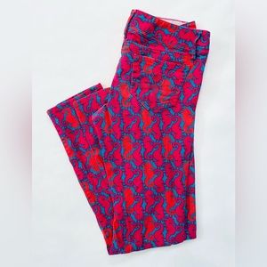 Lilly Pulitzer Worth Straight Jeans size 10